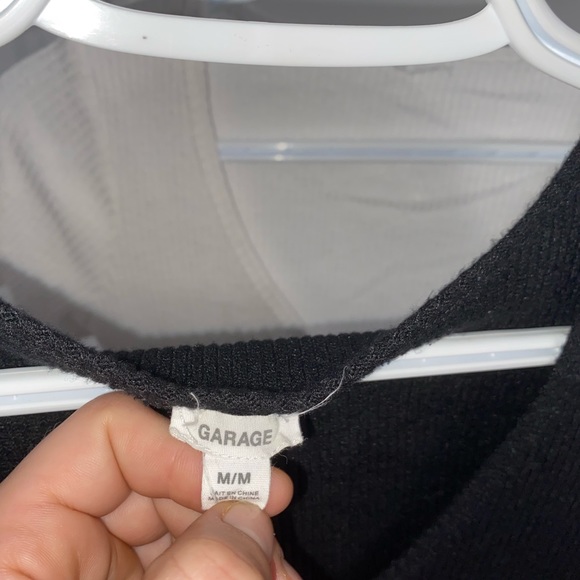 BNWOT - 2 for 1. Black & white, Plain t shirts , adorable half button up style - Picture 3 of 8